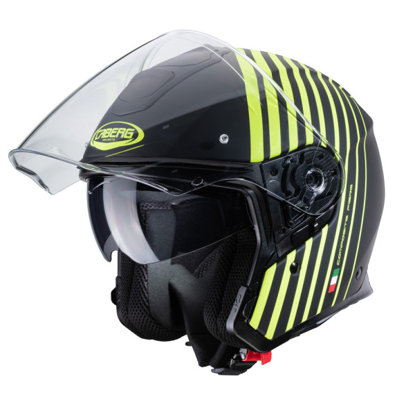CABERG Caberg Flyon Bakari Matt Black/Yellow Special